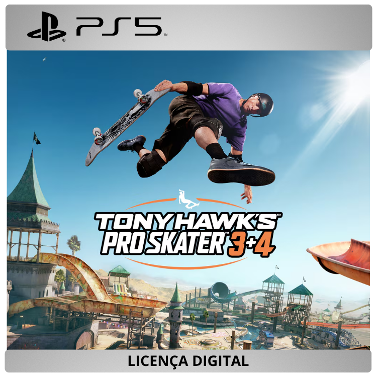 Tony Hawk's Pro Skater 3 + 4 - Licença Digital de Uso | PlayStation 5