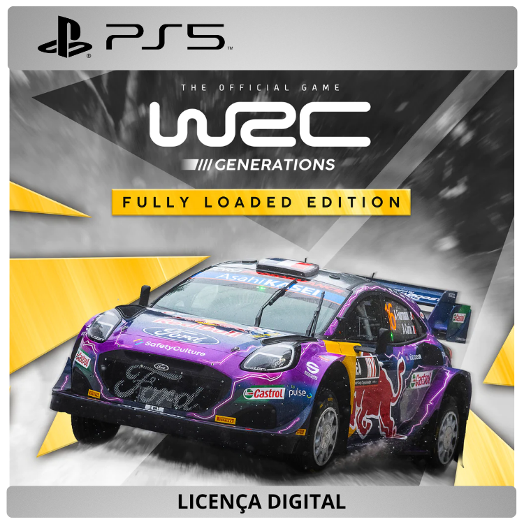 WRC Generations - Fully Loaded Edition - Licença Digital de Uso | PlayStation 5