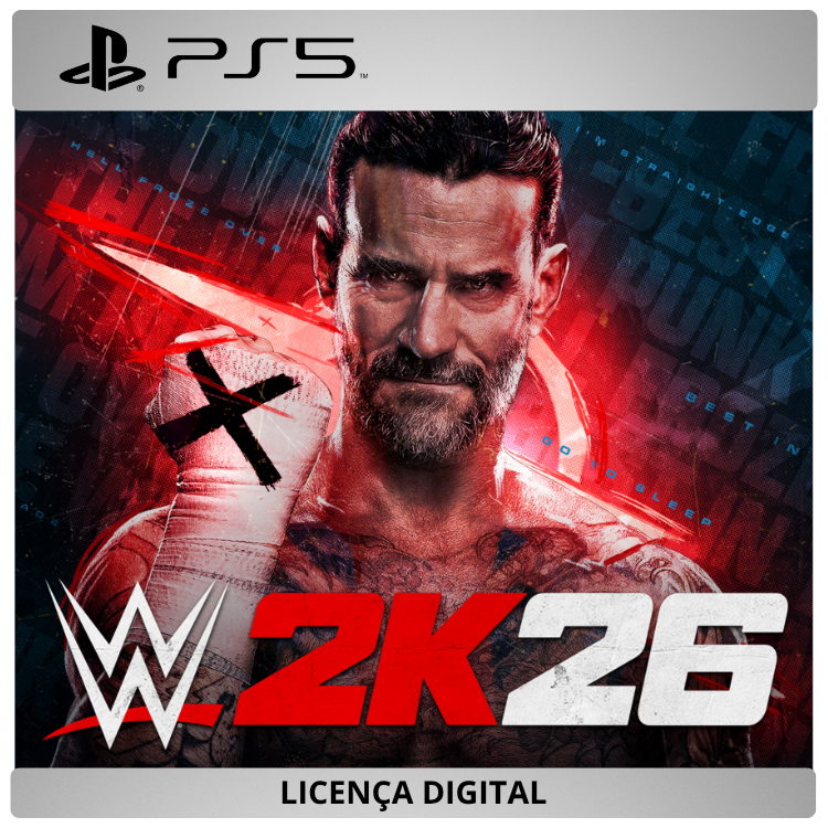 WWE 2K26 Edição Standard - Licença Digital de Uso | PlayStation 5