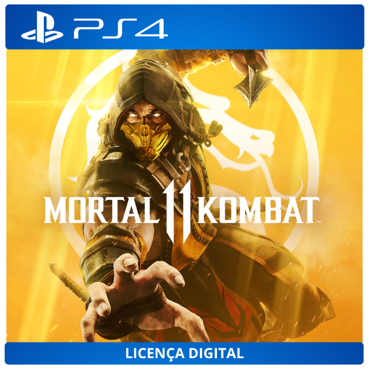 Mortal Kombat 11 - Licença Digital de Uso | PlayStation 4