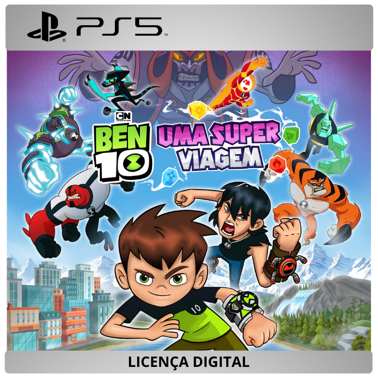 Ben 10: Uma super viagem - Licença Digital de Uso | PlayStation 5