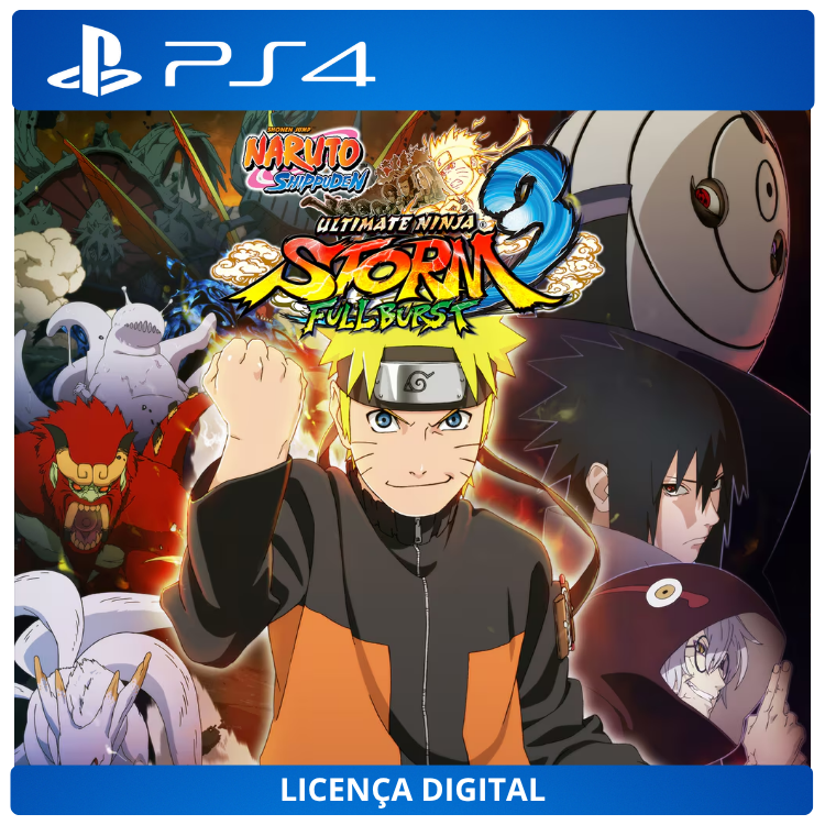 NARUTO SHIPPUDEN: Ultimate Ninja STORM 3 Full Burst - Licença Digital de Uso | PlayStation 4