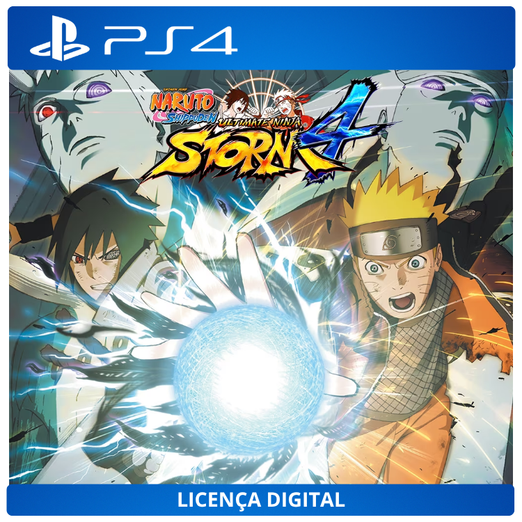 Naruto Shippuden: Ultimate Ninja Storm 4 - Licença Digital de Uso | PlayStation 4