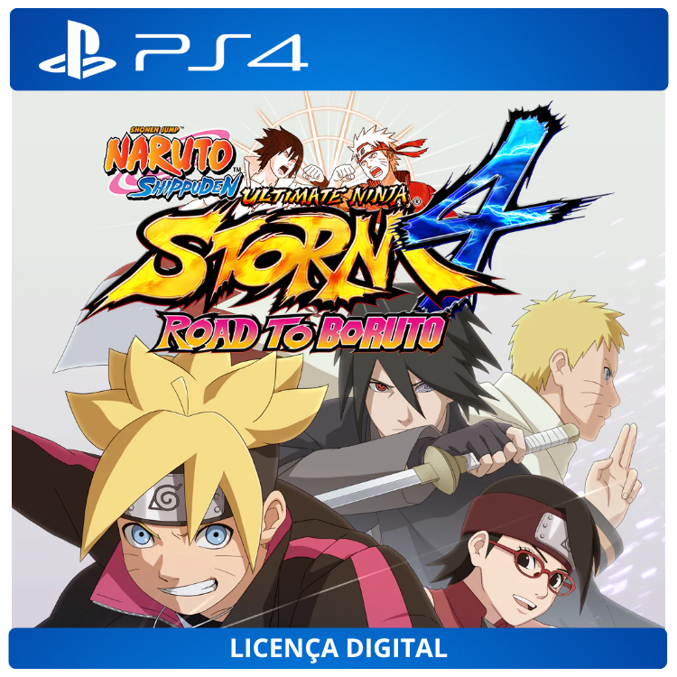 Naruto Shippuden: Ultimate Ninja Storm 4 Road To Boruto - Licença Digital de Uso | PlayStation 4