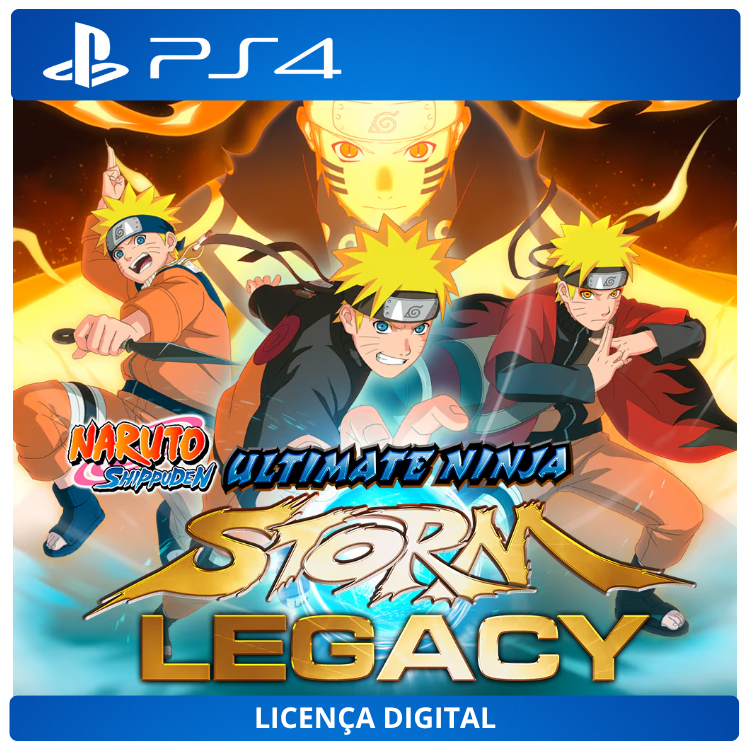 Naruto: Ultimate Ninja Storm - Licença Digital de Uso | PlayStation 4