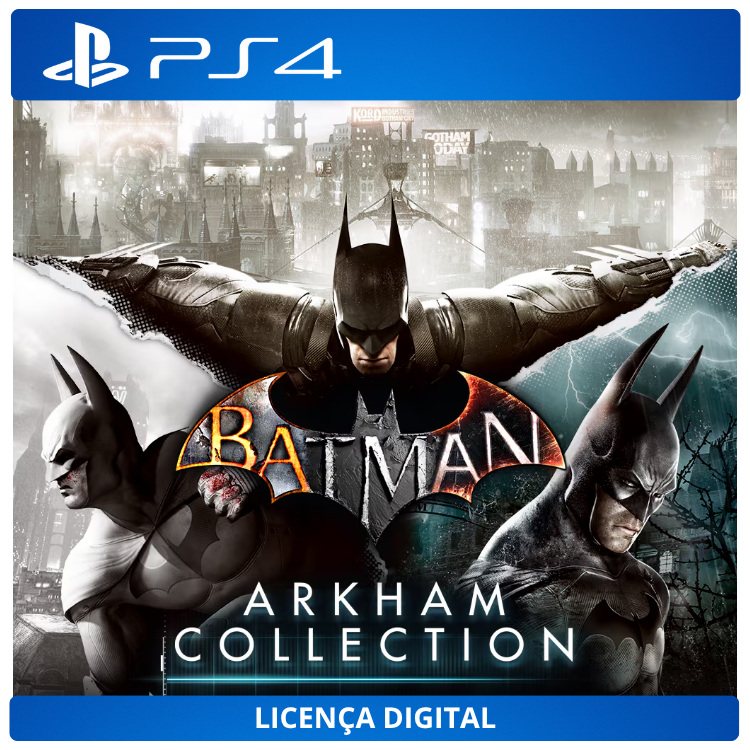 Batman: Arkham Collection - Licença Digital de Uso | PlayStation 4