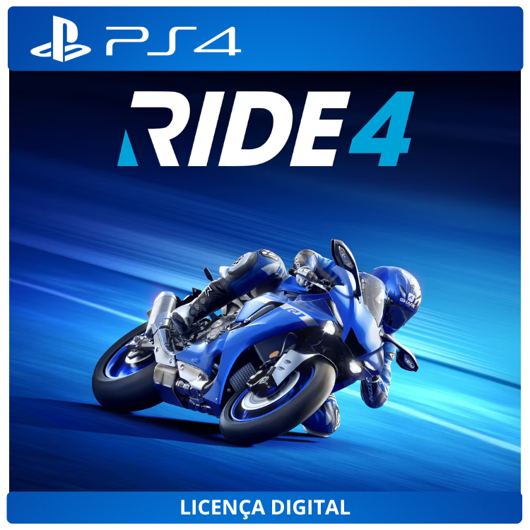 RIDE 4 - Licença Digital de Uso | PlayStation 4
