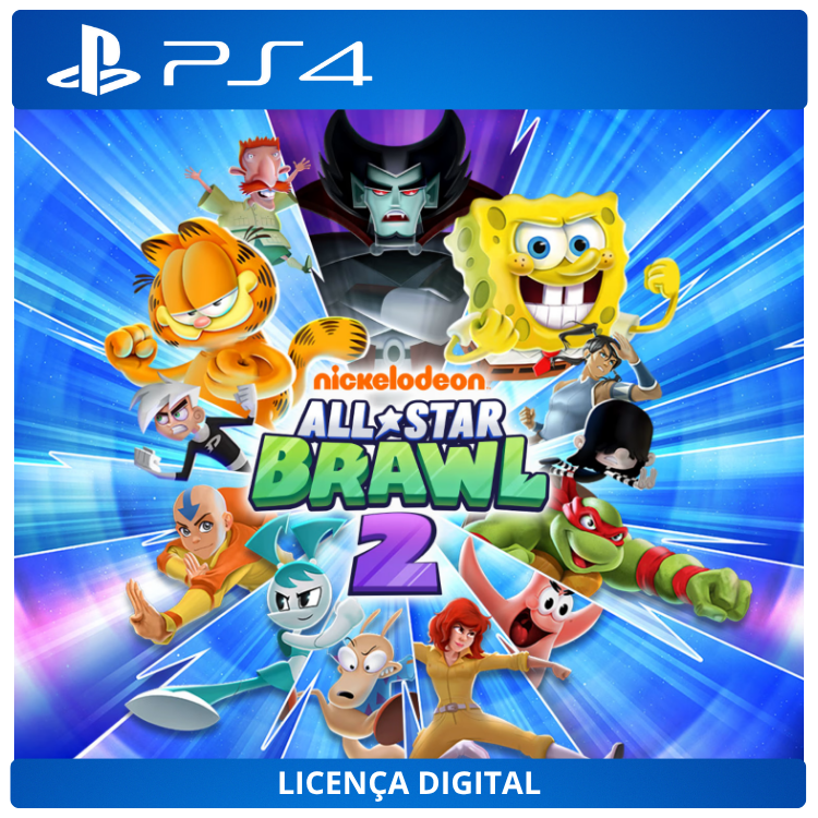 Nickelodeon All-Star Brawl 2 - Licença Digital de Uso | PlayStation 4