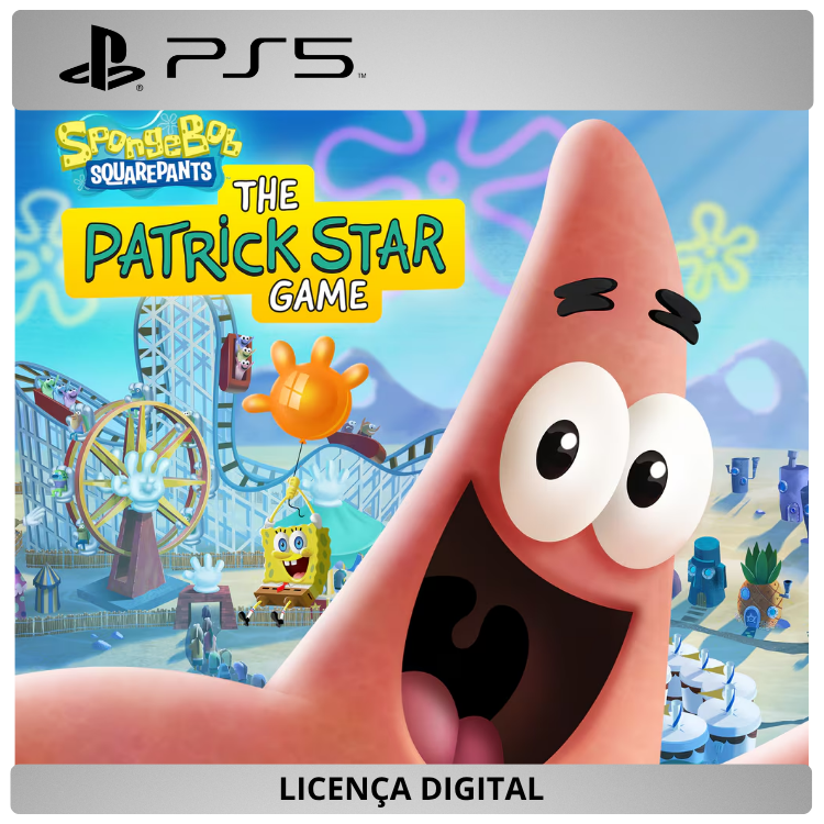 Bob Esponja: O Jogo do Patrick Estrela - Licença Digital de Uso | PlayStation 5