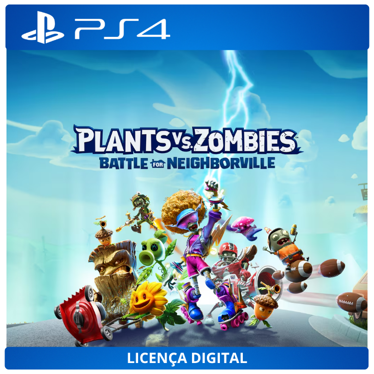 Plants vs. Zombies: Batalha por Neighborville - Licença Digital de Uso | PlayStation 4