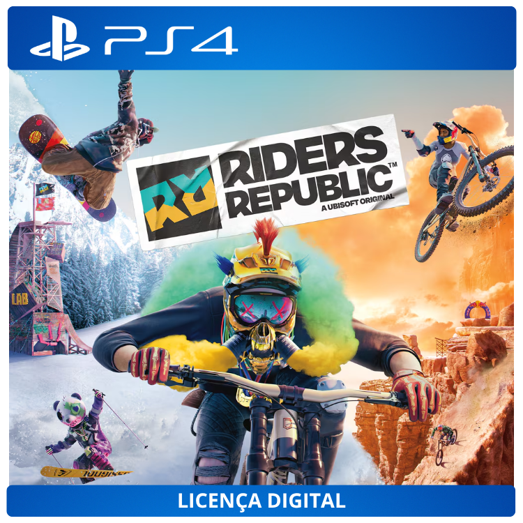 Riders Republic - Licença Digital de Uso | PlayStation 4
