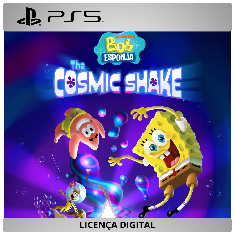 Bob Esponja: The Cosmic Shake - Licença Digital de Uso | PlayStation 5