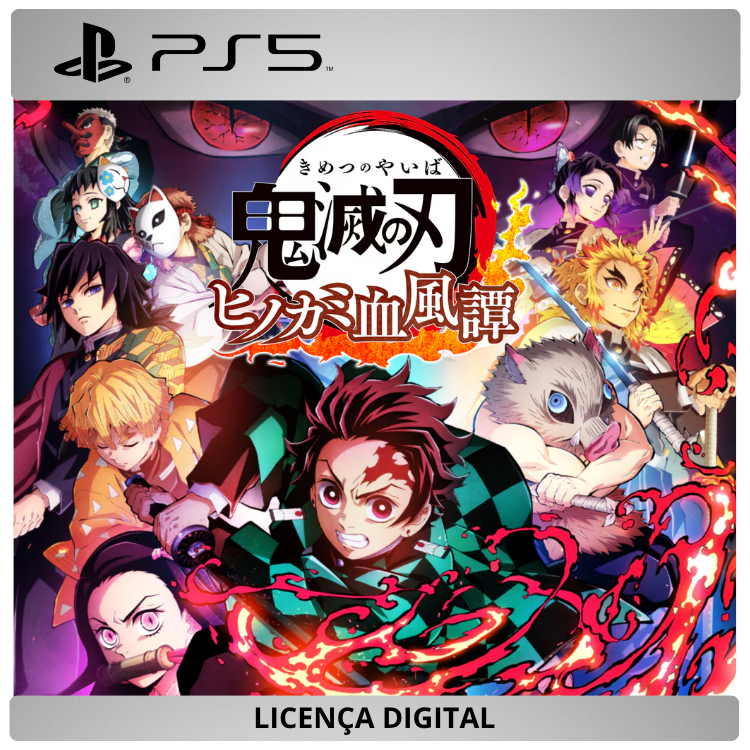 Demon Slayer -Kimetsu no Yaiba- The Hinokami Chronicles - Licença Digital de Uso | PlayStation 5
