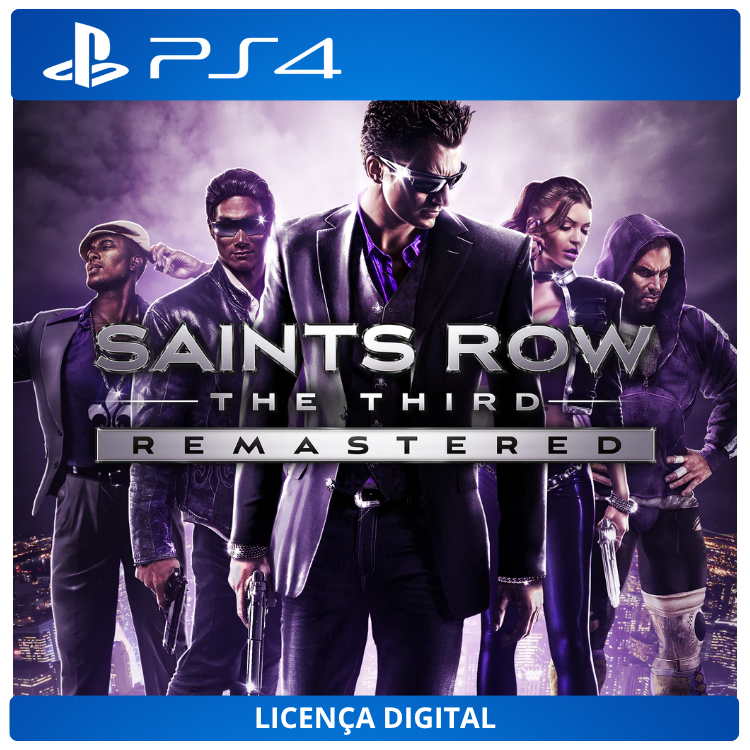 Saints Row: The Third Remastered - Licença Digital de Uso | PlayStation 4