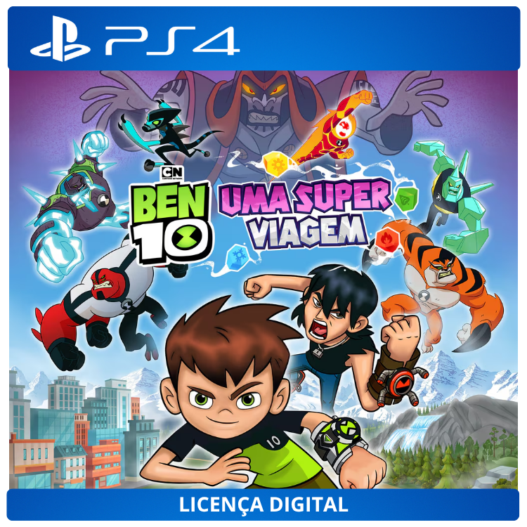 Ben 10: Uma super viagem - Licença Digital de Uso | PlayStation 4