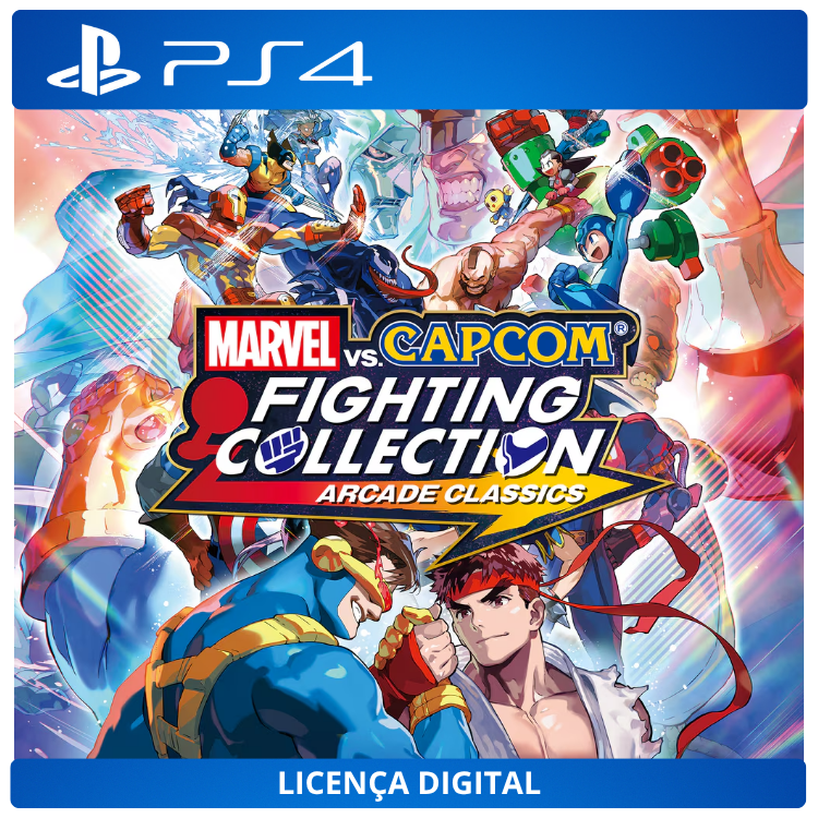 MARVEL vs. CAPCOM Fighting Collection: Arcade Classics - Licença Digital de Uso | PlayStation 4