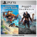 Pacote Assassin's Creed Valhalla + Immortals Fenyx Rising - Licença Digital de Uso | PlayStation 5