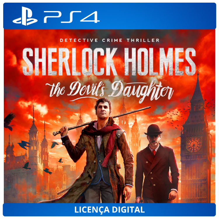 Sherlock Holmes: The Devil's Daughter - Licença Digital de Uso | PlayStation 4