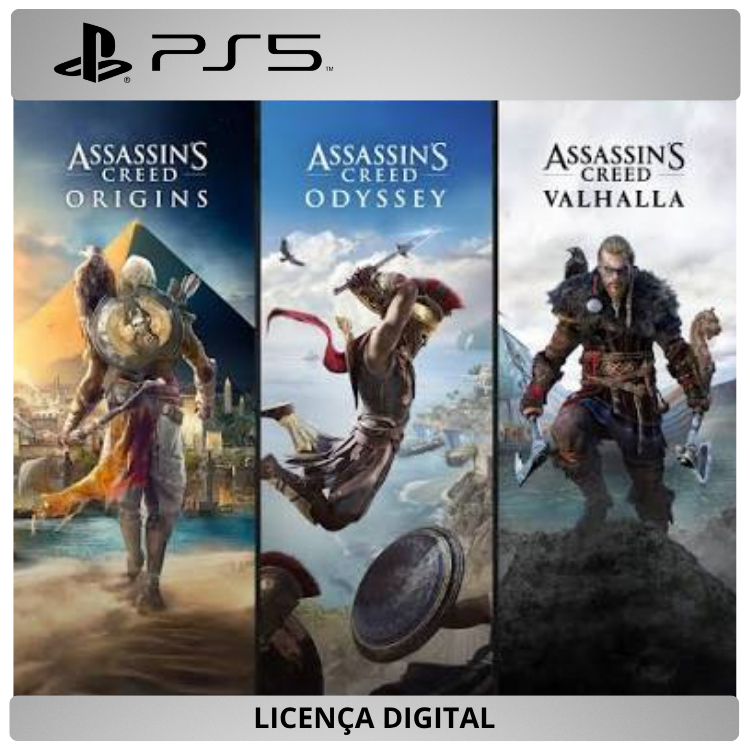 Assassin's Creed Mythology Pack - Licença Digital de Uso | PlayStation 5