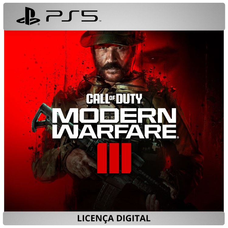 Call Of Duty: Modern Warfare III - Licença Digital de Uso | PlayStation 5