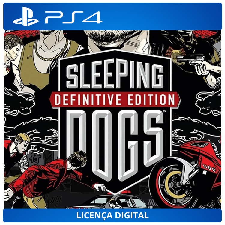 Sleeping Dogs Definitive Edition - Licença Digital de Uso | PlayStation 4