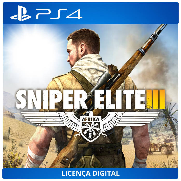 Sniper Elite 3 - Licença Digital de Uso | PlayStation 4