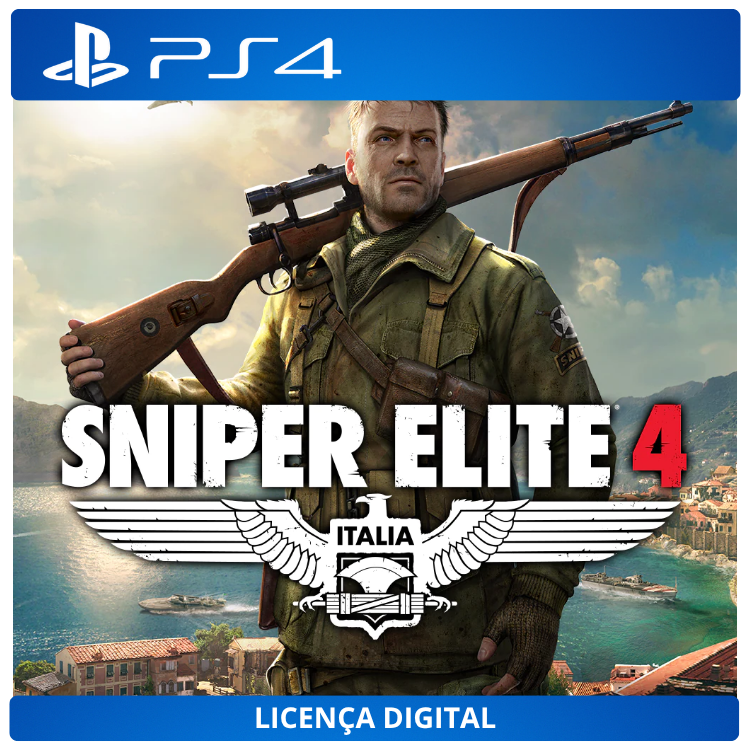 Sniper Elite 4 - Licença Digital de Uso | PlayStation 4