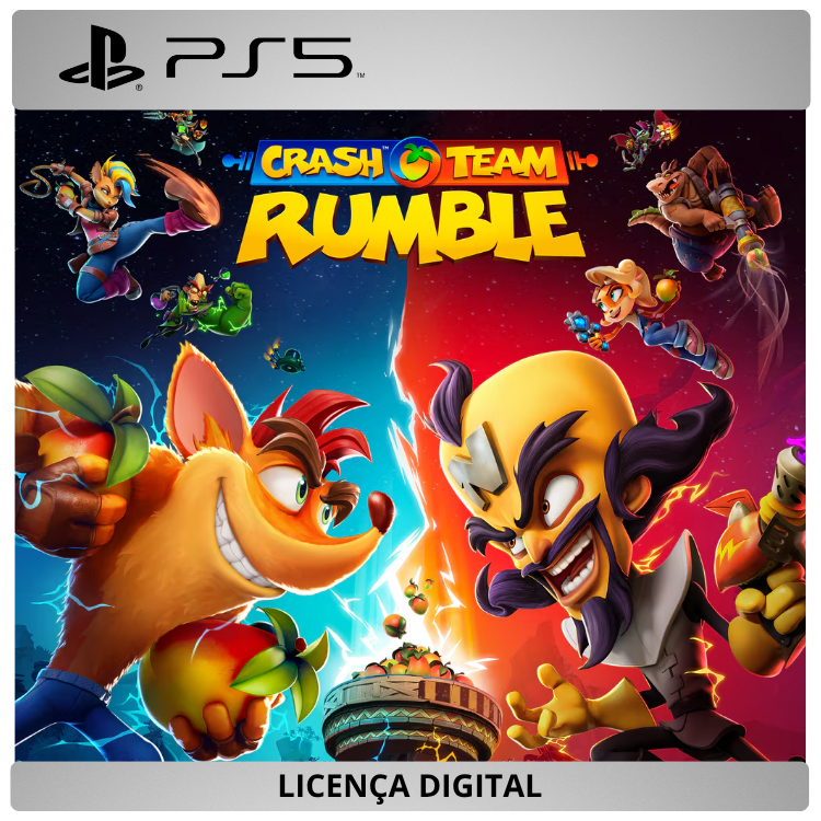 Crash Team Rumble - Edição Padrão - Licença Digital de Uso | PlayStation 5