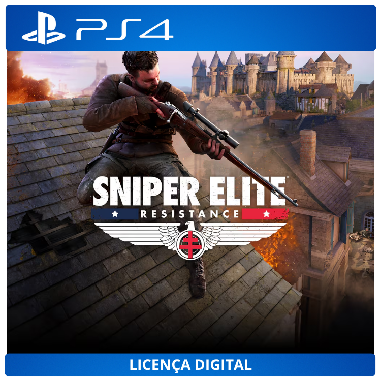Sniper Elite: Resistance - Licença Digital de Uso | PlayStation 4