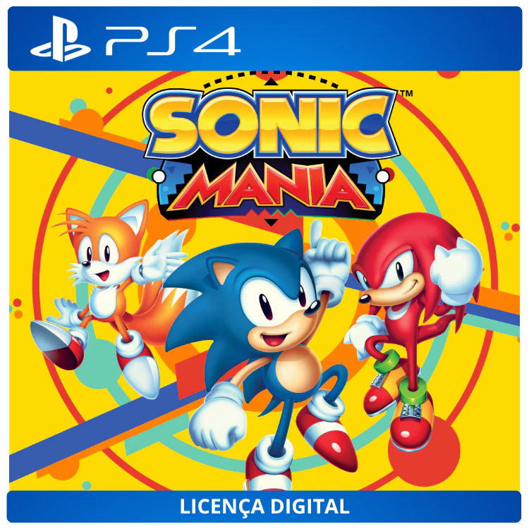 Sonic Mania - Licença Digital de Uso | PlayStation 4