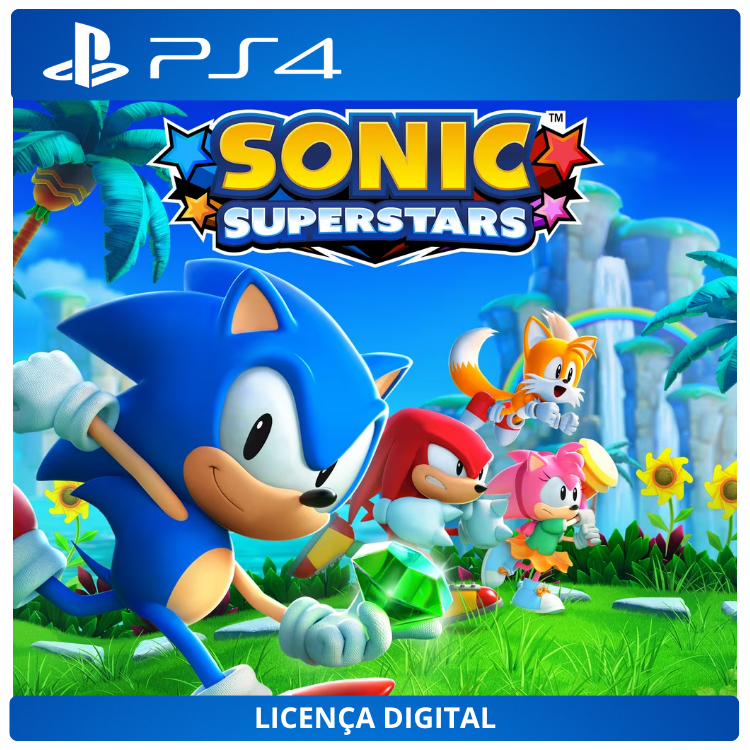 SONIC SUPERSTARS - Licença Digital de Uso | PlayStation 4