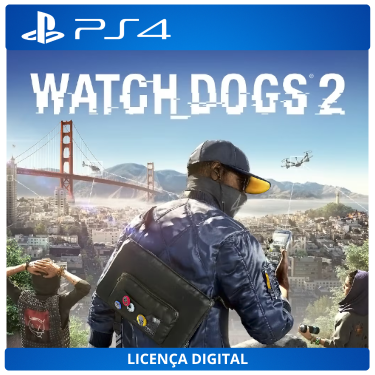Watch Dogs 2 - Licença Digital de Uso | PlayStation 4