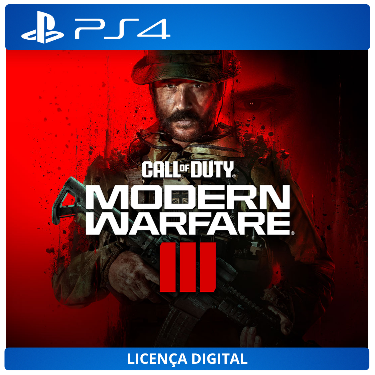 Call Of Duty: Modern Warfare III - Licença Digital de Uso | PlayStation 4