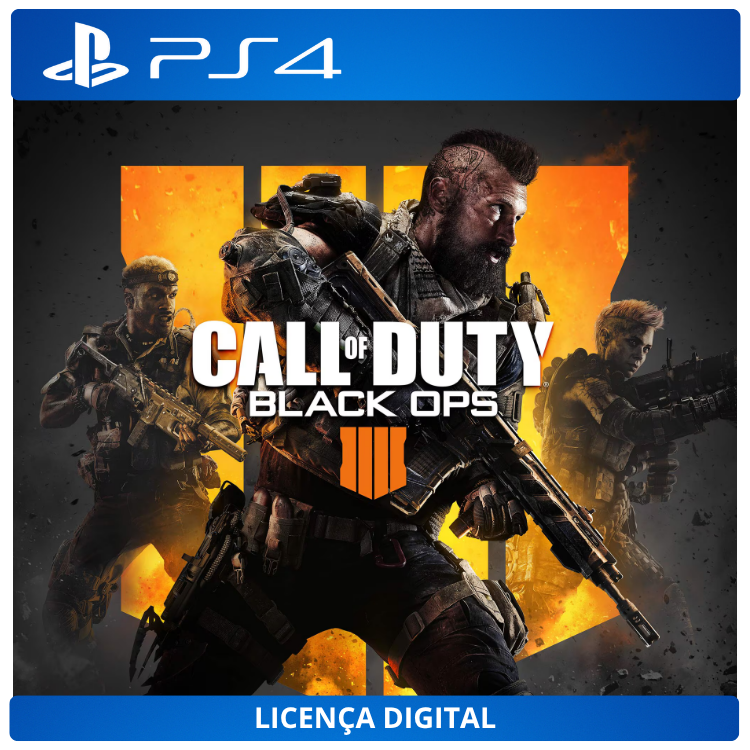 Call of Duty: Black Ops 4 - Licença Digital de Uso | PlayStation 4