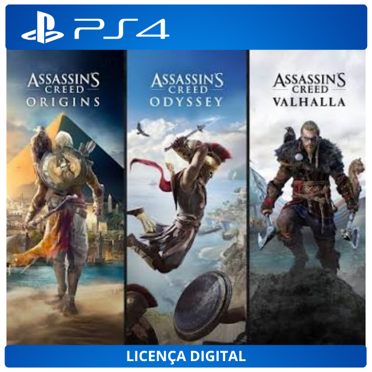 Assassin's Creed Mythology Pack - Licença Digital de Uso | PlayStation 4