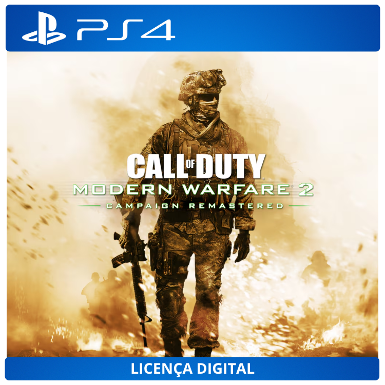 Call of Duty: Modern Warfare 2 Campaign Remastered - Licença Digital de Uso | PlayStation 4