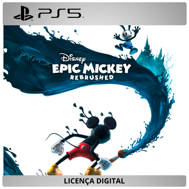 Disney Epic Mickey: Rebrushed - Licença Digital de Uso | PlayStation 5
