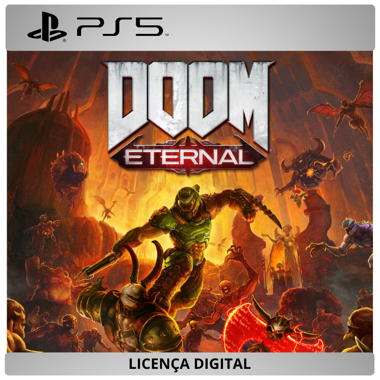 DOOM Eternal Standard Edition - Licença Digital de Uso | PlayStation 5