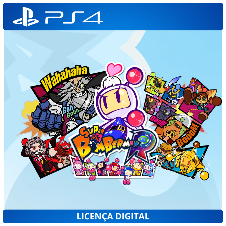 Super Bomberman R - Licença Digital de Uso | PlayStation 4