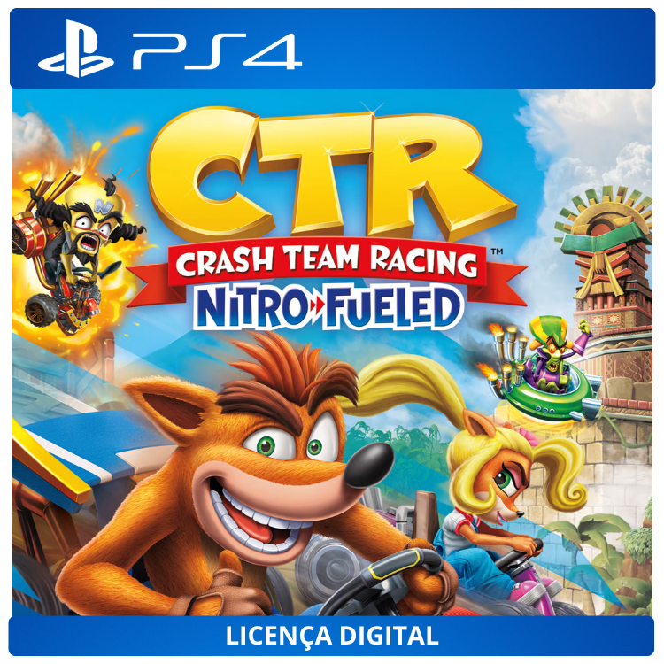 Crash Team Racing Nitro-Fueled - Licença Digital de Uso | PlayStation 4
