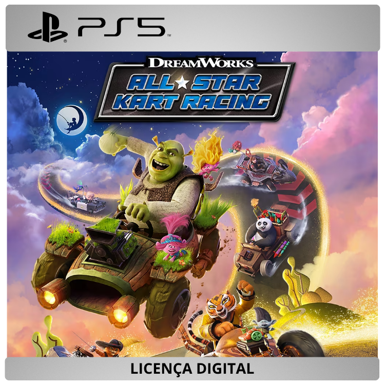 DreamWorks All-Star Kart Racing - Licença Digital de Uso | PlayStation 5