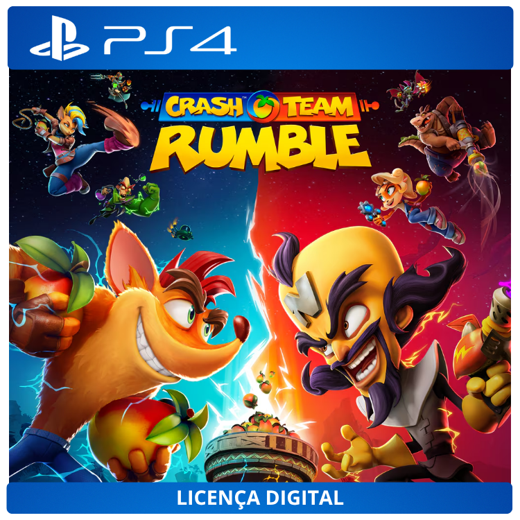 Crash Team Rumble - Edição Padrão - Licença Digital de Uso | PlayStation 4