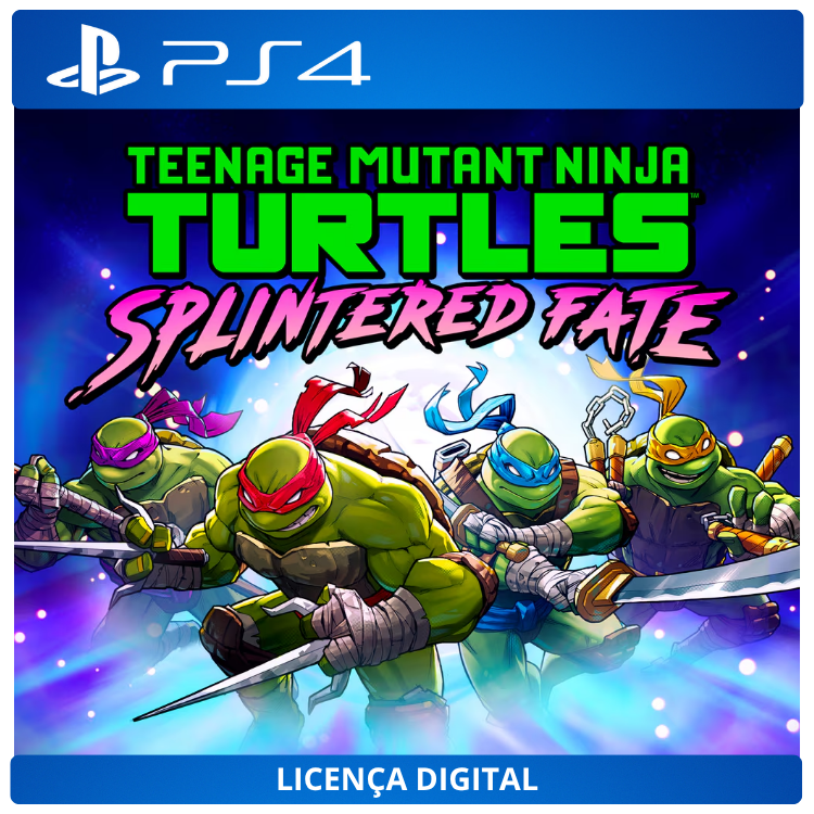Tartarugas Ninja: O Destino de Splinter - Licença Digital de Uso | PlayStation 4