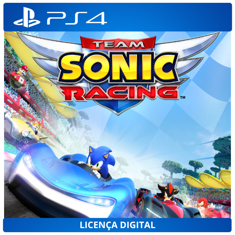 Team Sonic Racing - Licença Digital de Uso | PlayStation 4