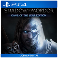 Terra-média: Sombras de Mordor - Licença Digital de Uso | PlayStation 4