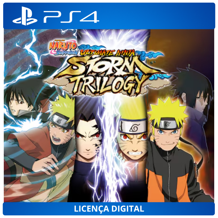 NARUTO SHIPPUDEN: Ultimate Ninja STORM Trilogy - Licença Digital de Uso | PlayStation 4