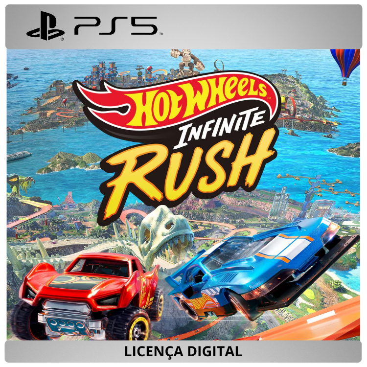 HOT WHEELS™ Infinite Rush - Licença Digital de Uso | PlayStation 5 (Pré-Venda)