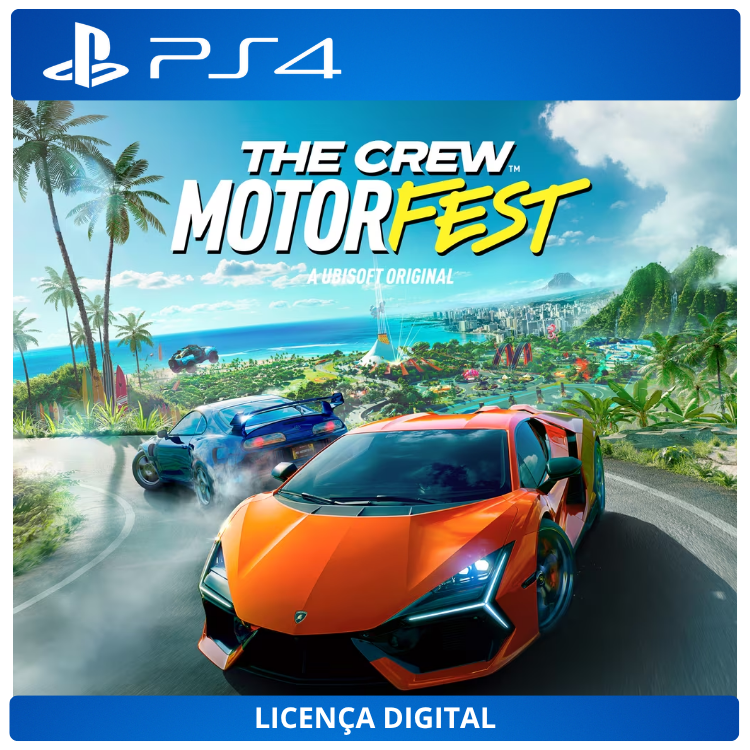 The Crew Motorfest - Licença Digital de Uso | PlayStation 4