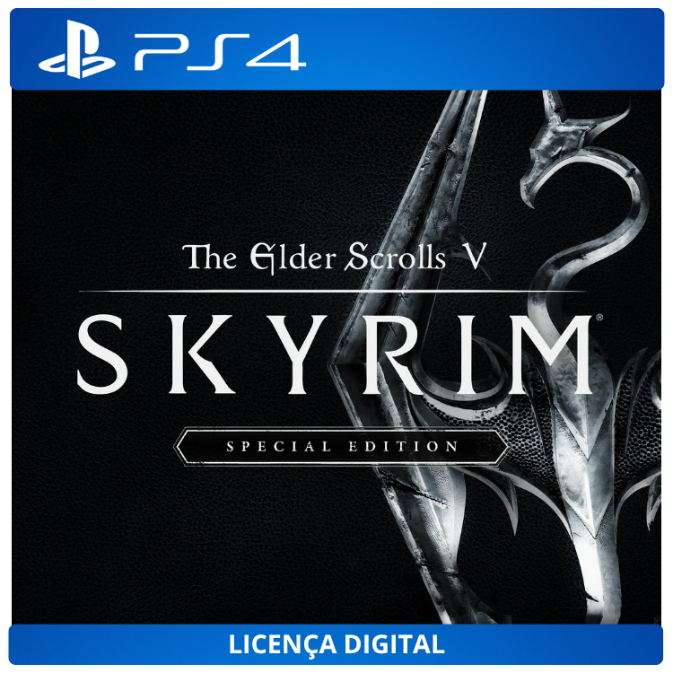 The Elder Scrolls V: Skyrim Special Edition - Licença Digital de Uso | PlayStation 4