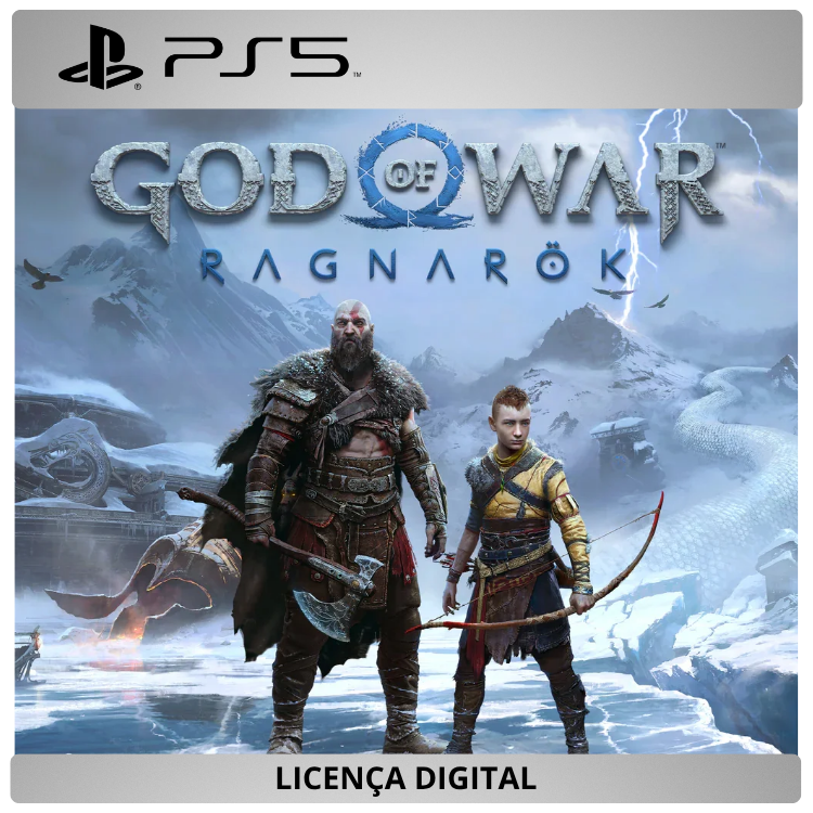 God Of War Ragnarok - Licença Digital de Uso | PlayStation 5